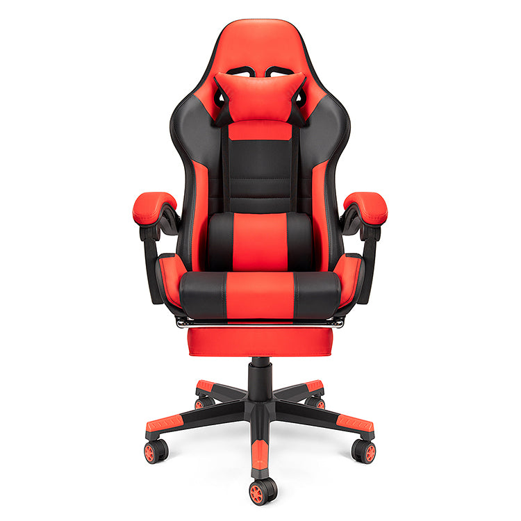 Reclining Rotary Leather Ergonomic Racing Gaming Chair