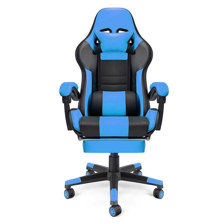Reclining Rotary Leather Ergonomic Racing Gaming Chair