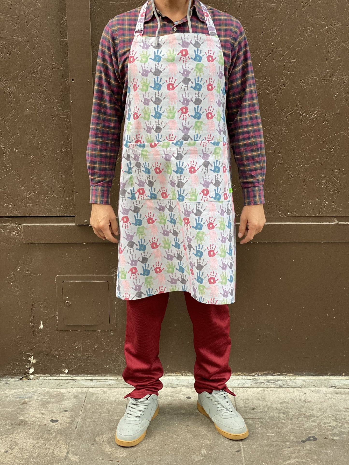 Hands Print Adult Apron